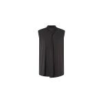 Camilla and Marc Senae Draped Knot Top in Charcoal | Sleeveless | Coveti