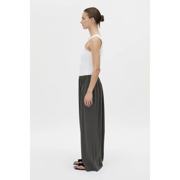 Camilla and Marc Senae Lightweight Lounge Pant in Charcoal, view 6 | Pants | Coveti