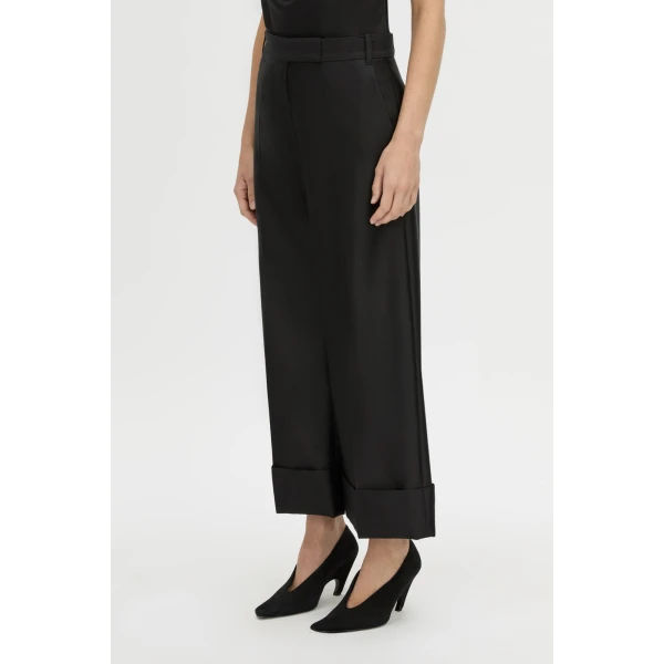 Camilla and Marc Sona Crop Pant in Black, view 3 | Pants | Coveti