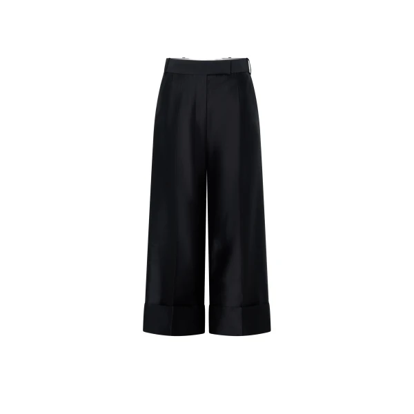 Sona Crop Pant in Black