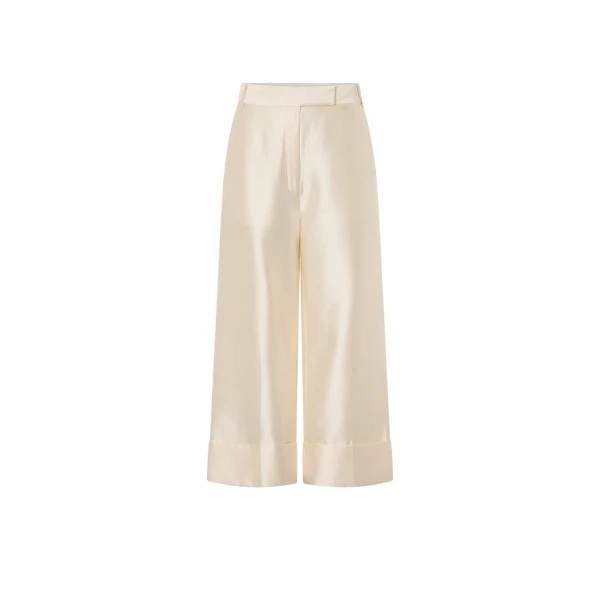 Sona Crop Pant in Cream