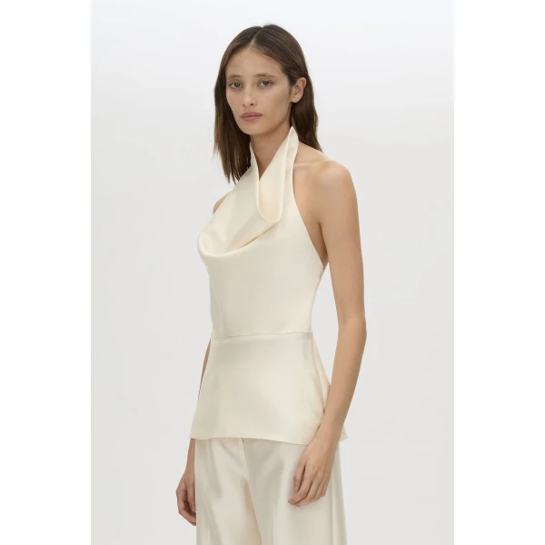 Camilla and Marc Sona Top in Cream, view 3 | Sleeveless | Coveti