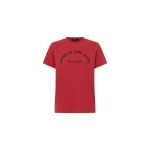 Camilla and Marc Sparrow Graphic Neat Fit Tee in Red and Black | T-shirts | Coveti