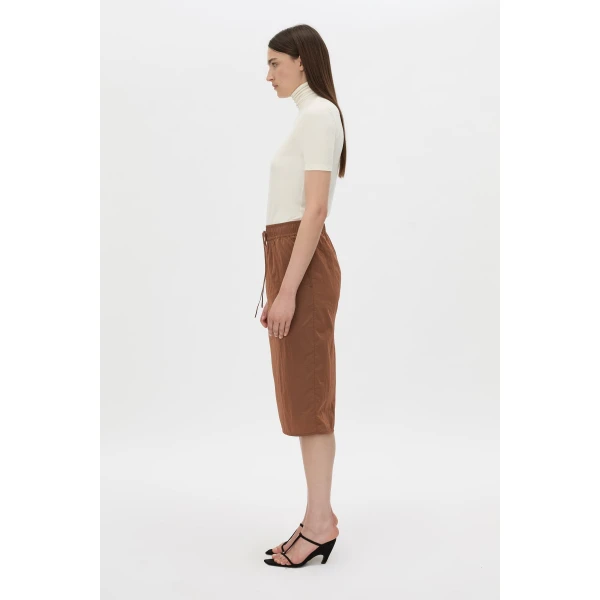 Camilla and Marc Storm Midi Skirt in Mocha, view 6 | Midi Skirts | Coveti