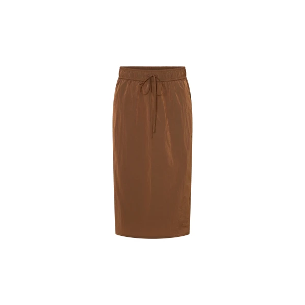 Storm Midi Skirt in Mocha