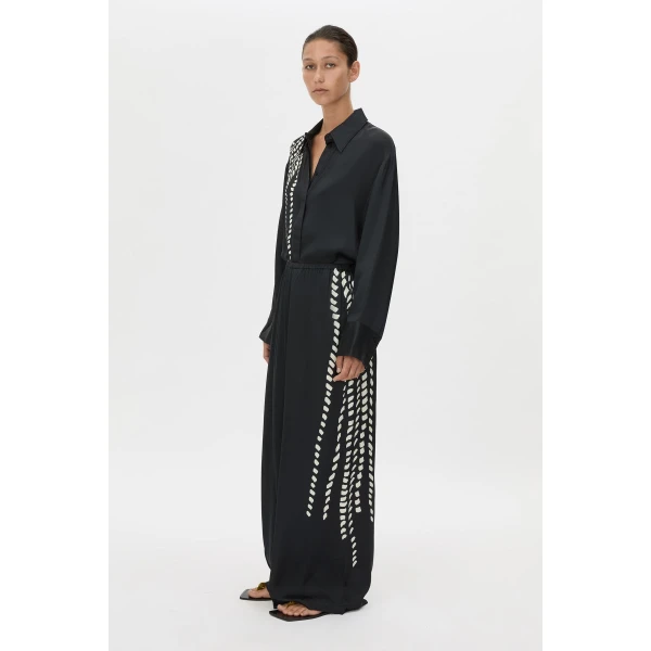 Camilla and Marc Suri Pant in Black Suri Print, view 5 | Pants | Coveti