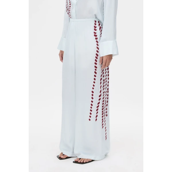 Camilla and Marc Suri Pant in Blue Suri Print, view 3 | Pants | Coveti