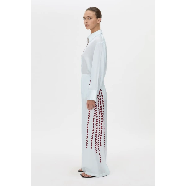 Camilla and Marc Suri Pant in Blue Suri Print, view 5 | Pants | Coveti