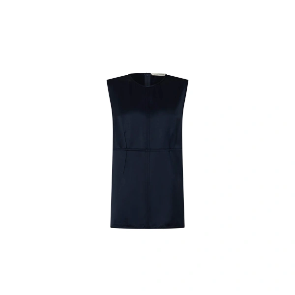 Velin Shell Top in French Navy