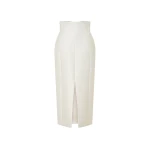 Camilla and Marc Vene Midi Skirt in Cream | Midi Skirts | Coveti
