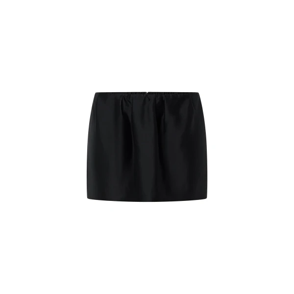 Vene Mini Skirt in Black