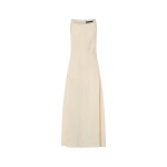 Camilla and Marc Viele Textured Midi Dress in Cream | Midi Dresses | Coveti