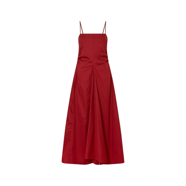 Vince Dress in Lipstick Red