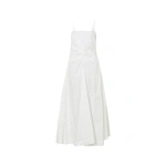 Camilla and Marc Vince Dress in White | Midi Dresses | Coveti