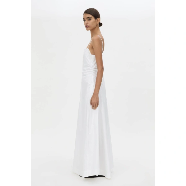 Camilla and Marc Vince Dress in White, view 5 | Midi Dresses | Coveti