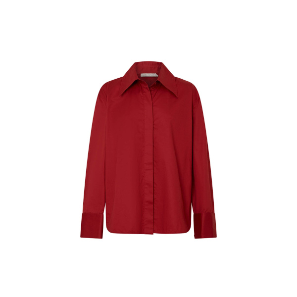 Vince Shirt in Lipstick Red