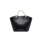 Carla Zampatti Black Medium Milano Tote Bag | Totes & Top-Handle Bags | Coveti