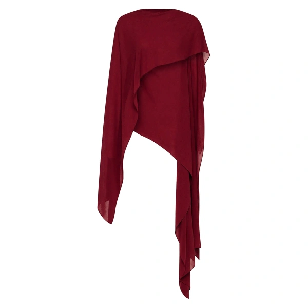 Cabernet Georgette Cascata Wrap