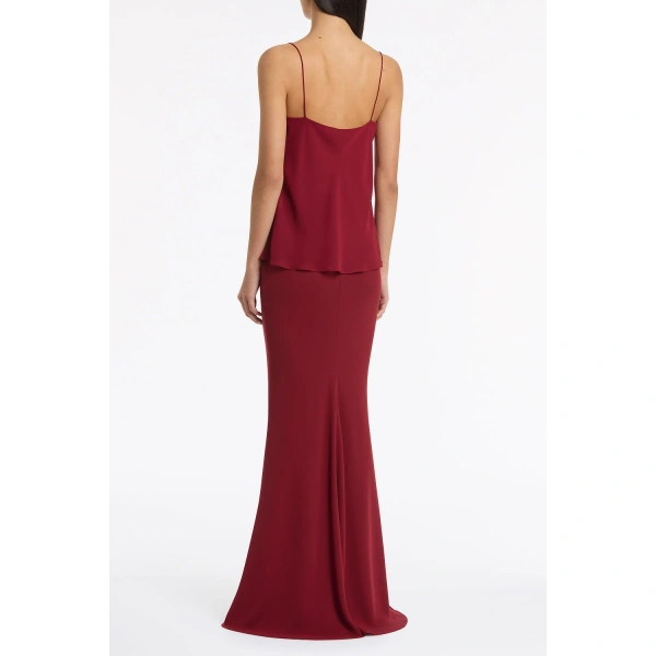 Carla Zampatti Cabernet Georgette Cowl Neck Camisole | Camisoles | Coveti