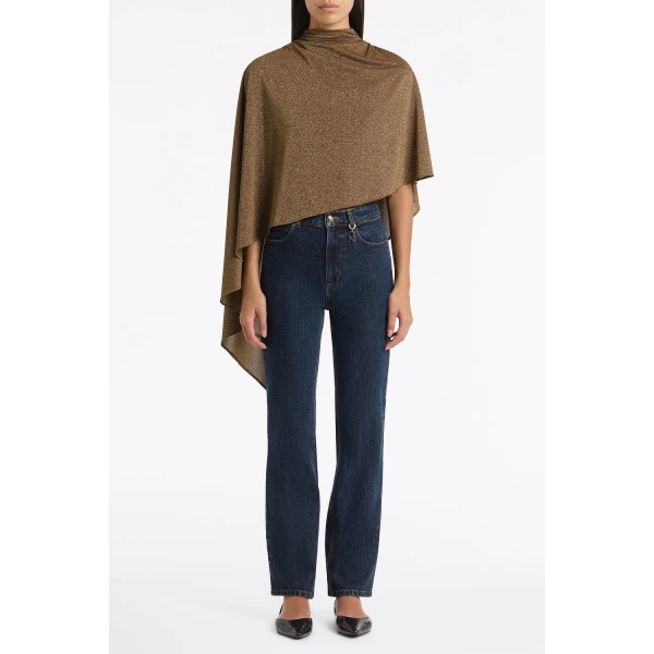 Carla Zampatti Dark Indigo Denim Straight Leg Jean | Denim | Coveti