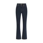 Carla Zampatti Dark Indigo Denim Straight Leg Jean | Denim | Coveti