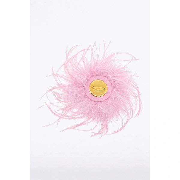Carla Zampatti Floss Feather Brooch | Brooches & Pins | Coveti