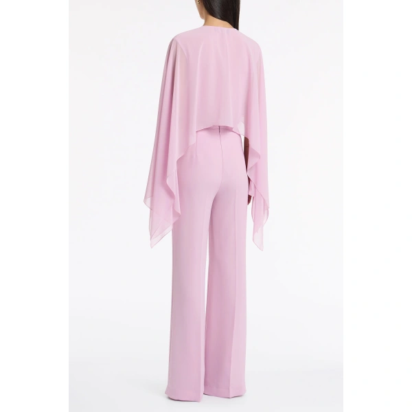 Carla Zampatti Floss Georgette Cape Overlay Blouse | Blouse | Coveti