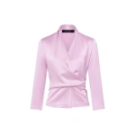 Carla Zampatti Floss Lustre Satin Wrap Top | Blouse | Coveti