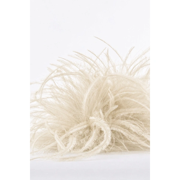 Carla Zampatti Ivory Feather Brooch | Brooches & Pins | Coveti