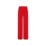 Carla Zampatti Red Crepe Palazzo Pant | Wide leg pants | Coveti
