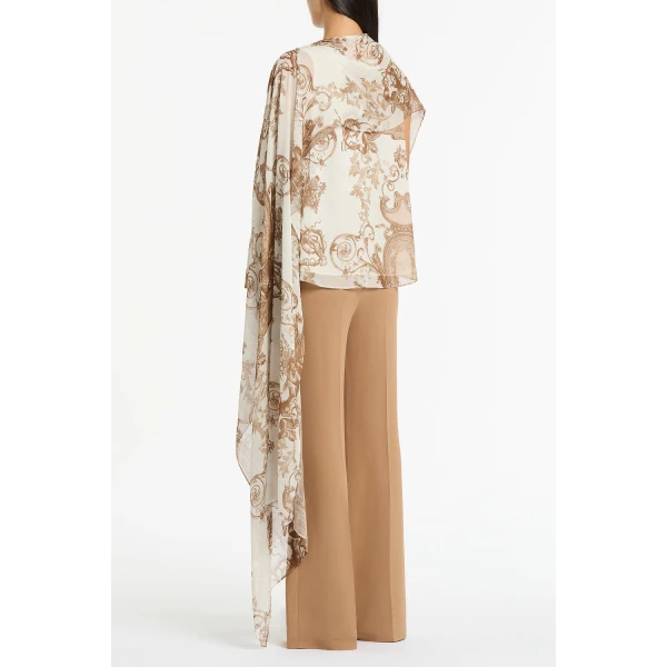 Carla Zampatti Renaissance Georgette Cascata Wrap | Scarves | Coveti