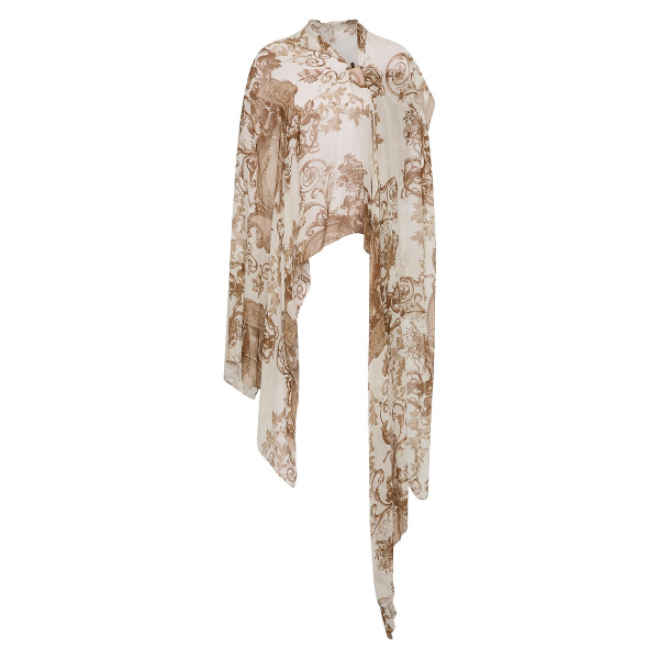 Carla Zampatti Renaissance Georgette Cascata Wrap | Scarves | Coveti