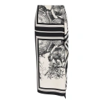 Carla Zampatti Rococo Silk Twill Wrap Midi Skirt | Wrap Skirts | Coveti