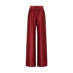 Carla Zampatti Undercurrent Silk Viscose Stretch Lounge Pant | Wide leg pants | Coveti