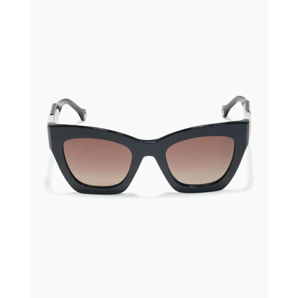 Carolina Herrera Cat Eye Sunglasses with Temple Insert, view 4