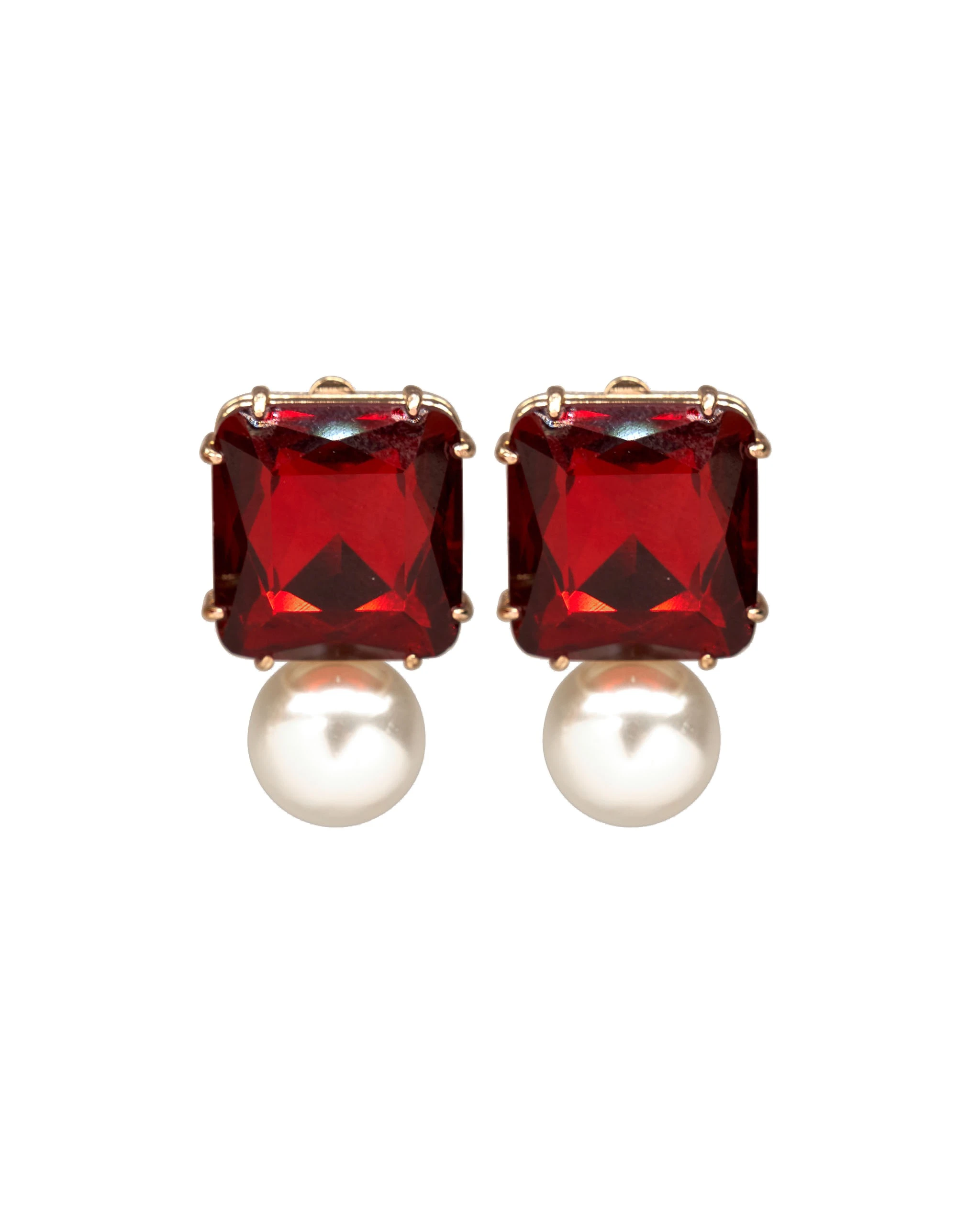 Carolina Herrera Crystal and Pearl Drop Earrings | Jewelry | Coveti Carolina Herrera Crystal and Pearl Drop Earrings