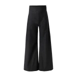 Carolina Herrera Denim Wide-Leg Diane Pants in Black