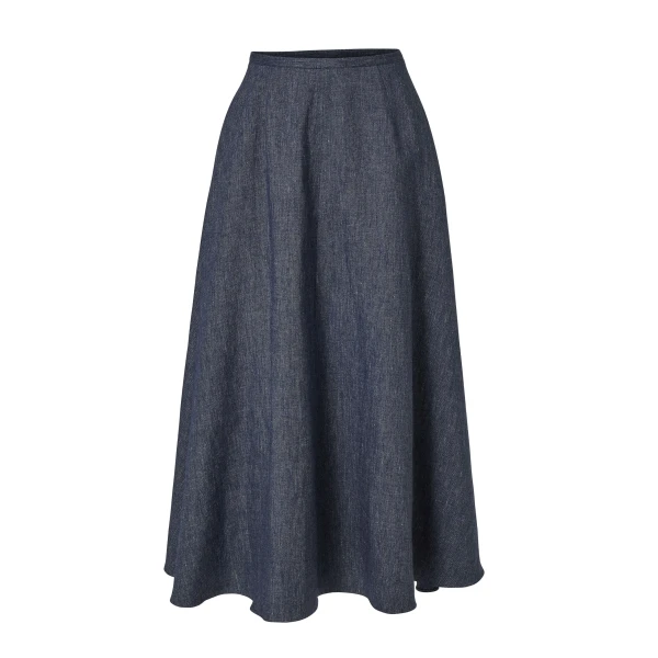 Flannel Half-Circle Skirt