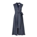 Carolina Herrera Flannel Trench Dress