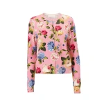 Carolina Herrera Floral-Print Cardigan