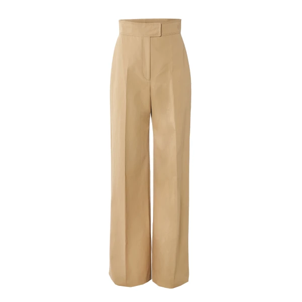 Carolina Herrera Gabardine Wide-Leg Diane Pants