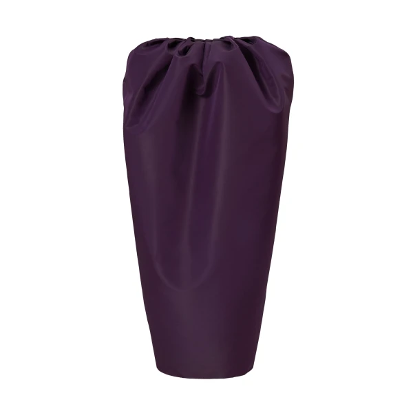 Carolina Herrera Gathered Maxi Skirt in Plum