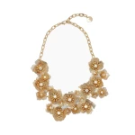 Gold Flower Necklace