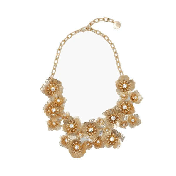 Gold Flower Necklace
