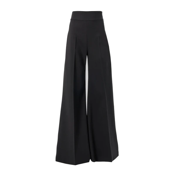 Carolina Herrera High-Rise Wide-Leg Pants in Black
