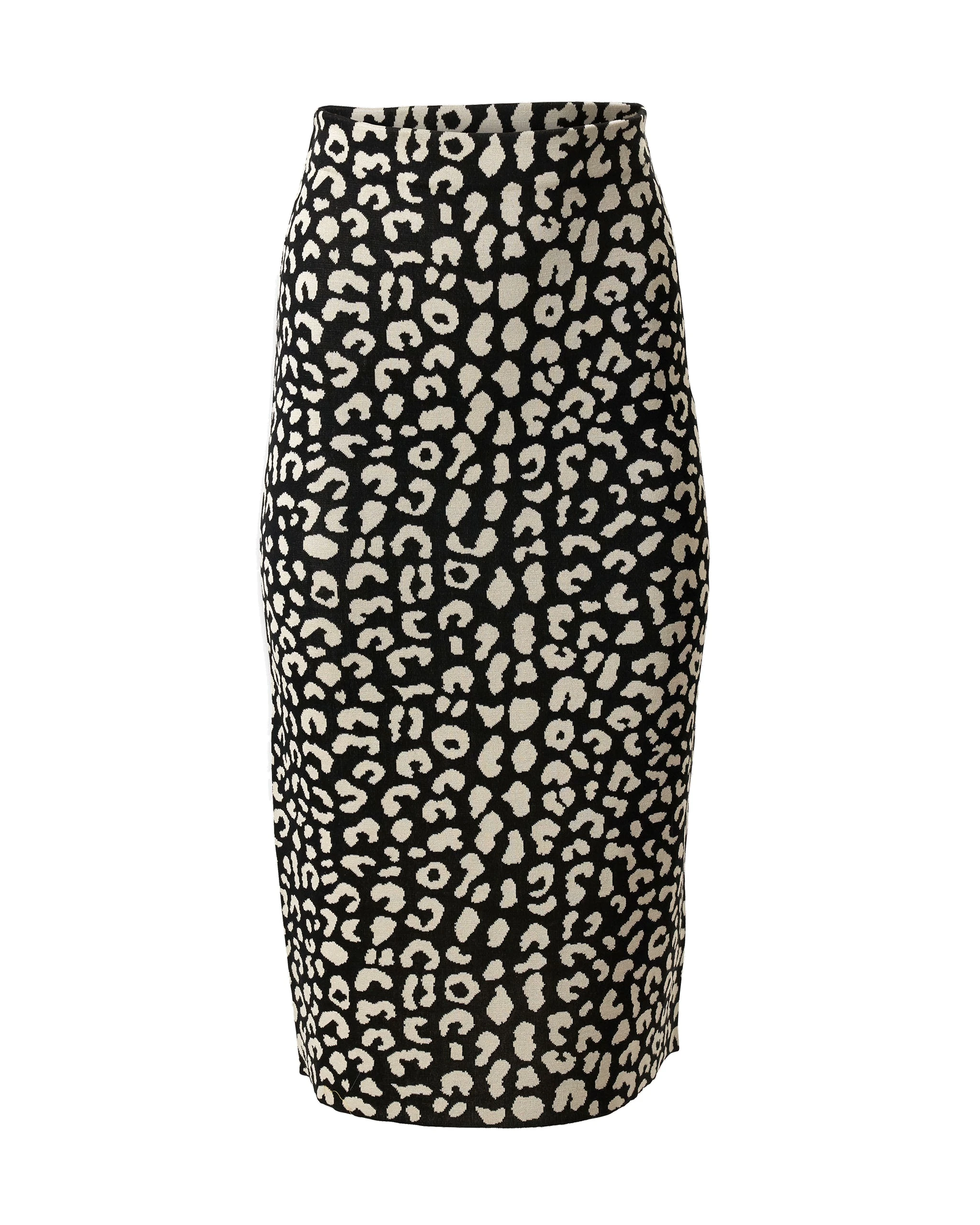 Carolina Herrera Leopard-Patterned Jacquard Pencil Skirt | Skirts | Coveti Carolina Herrera Leopard-Patterned Jacquard Pencil Skirt