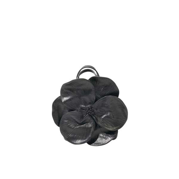 Matryoshka Flora XXS Mini Handbag in Black