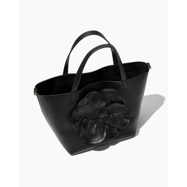 Carolina Herrera Matryoshka M Medium Handbag in Black, view 3