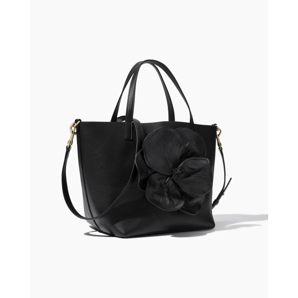 Carolina Herrera Matryoshka M Medium Handbag in Black, view 5