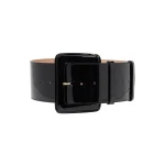 Carolina Herrera Patent Leather Icon Belt in Black